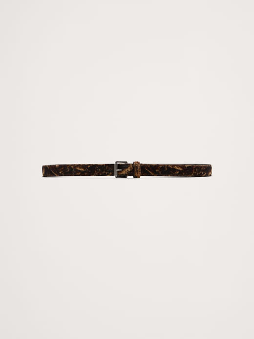 Distressed Trouser Belt