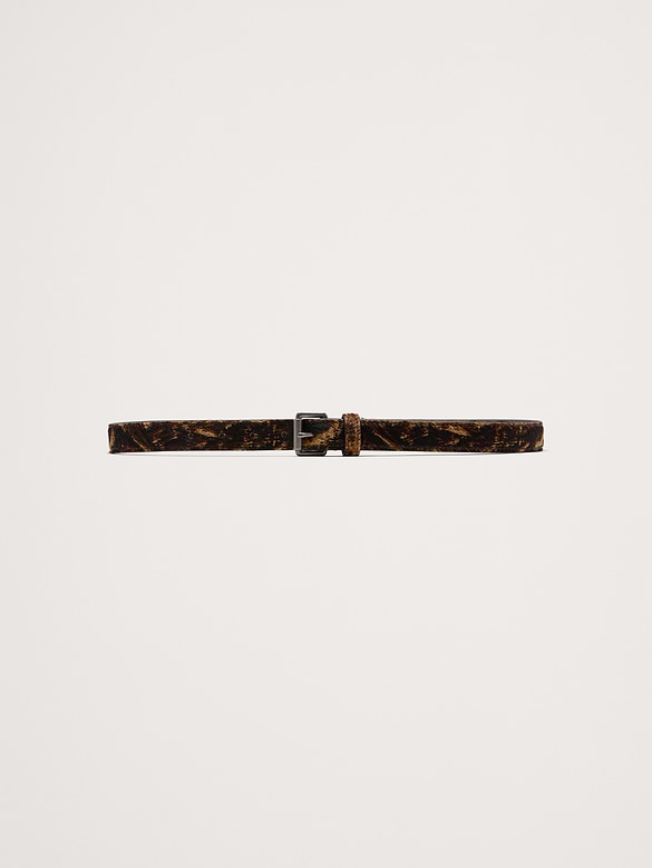 Distressed Trouser Belt