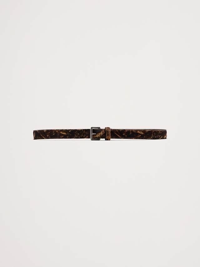 Distressed Trouser Belt