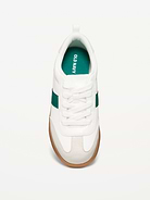 Image number 2 showing, Faux-Leather Lace-Up Soccer Sneakers for Boys