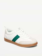 Image number 1 showing, Faux-Leather Lace-Up Soccer Sneakers for Boys