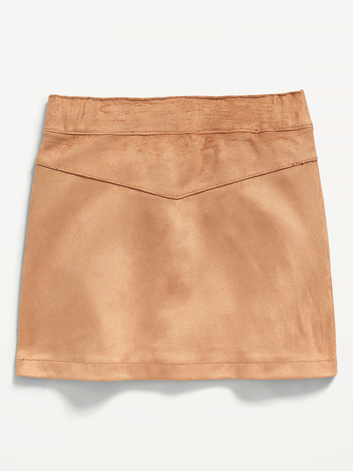 Image number 2 showing, Button-Front Faux-Suede Skirt for Toddler Girls