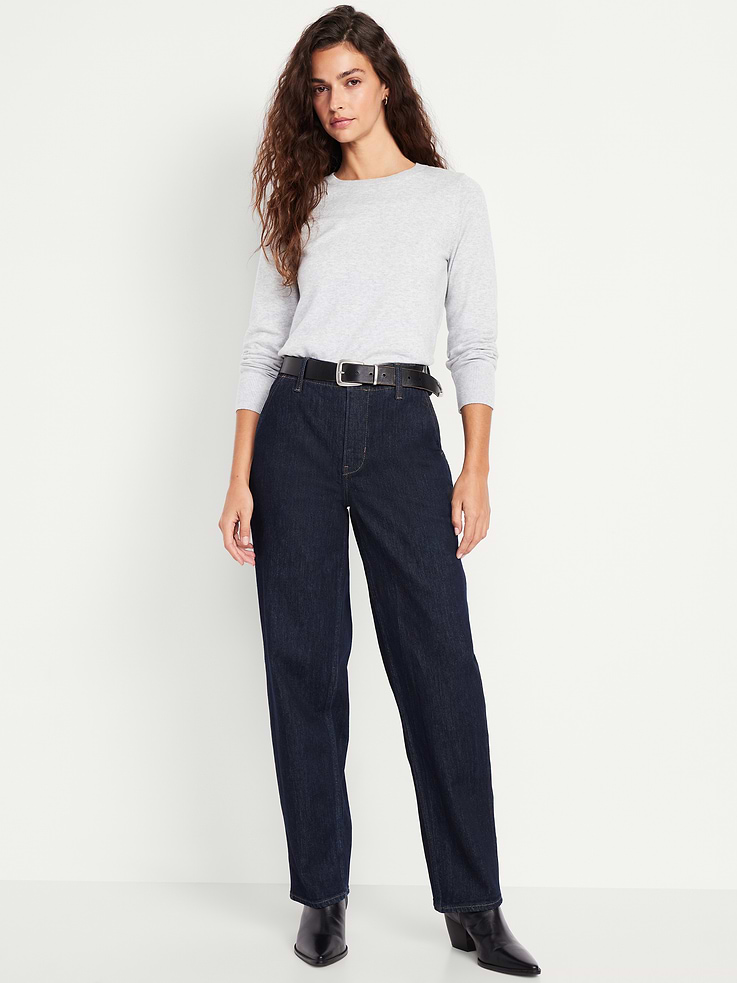 Image number 1 showing, High-Waisted OG Loose Jeans