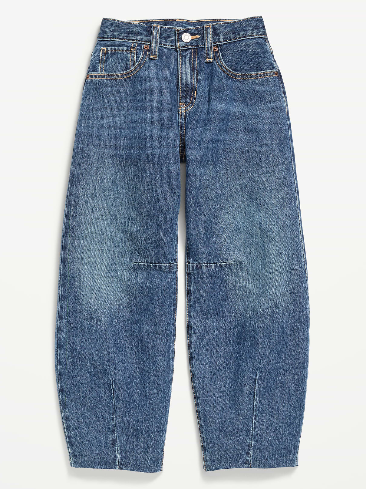 Image number 4 showing, Super Baggy Barrel-Leg Jeans for Girls