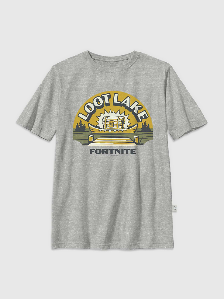 Image number 1 showing, Kids Fortnite Loot Lake Graphic T-Shirt