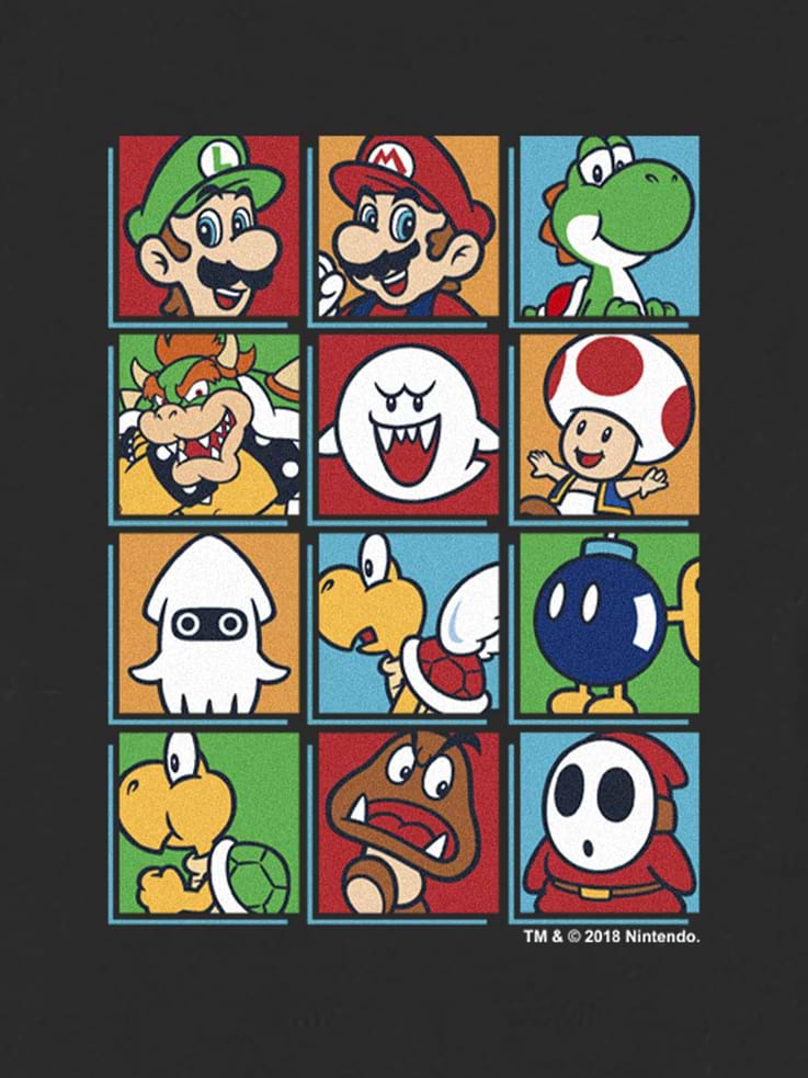 Image number 3 showing, Toddler Nintendo Character Box Up Graphic T-Shirt