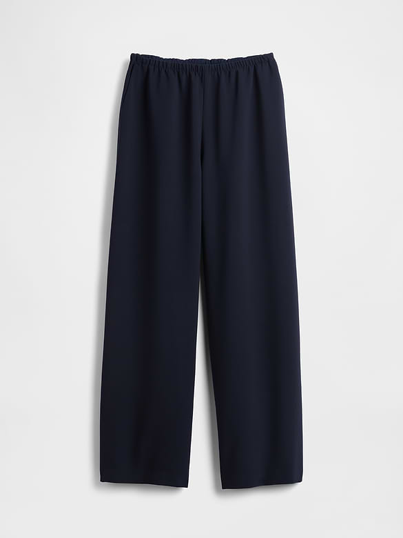 Easy Wide-Leg Pants