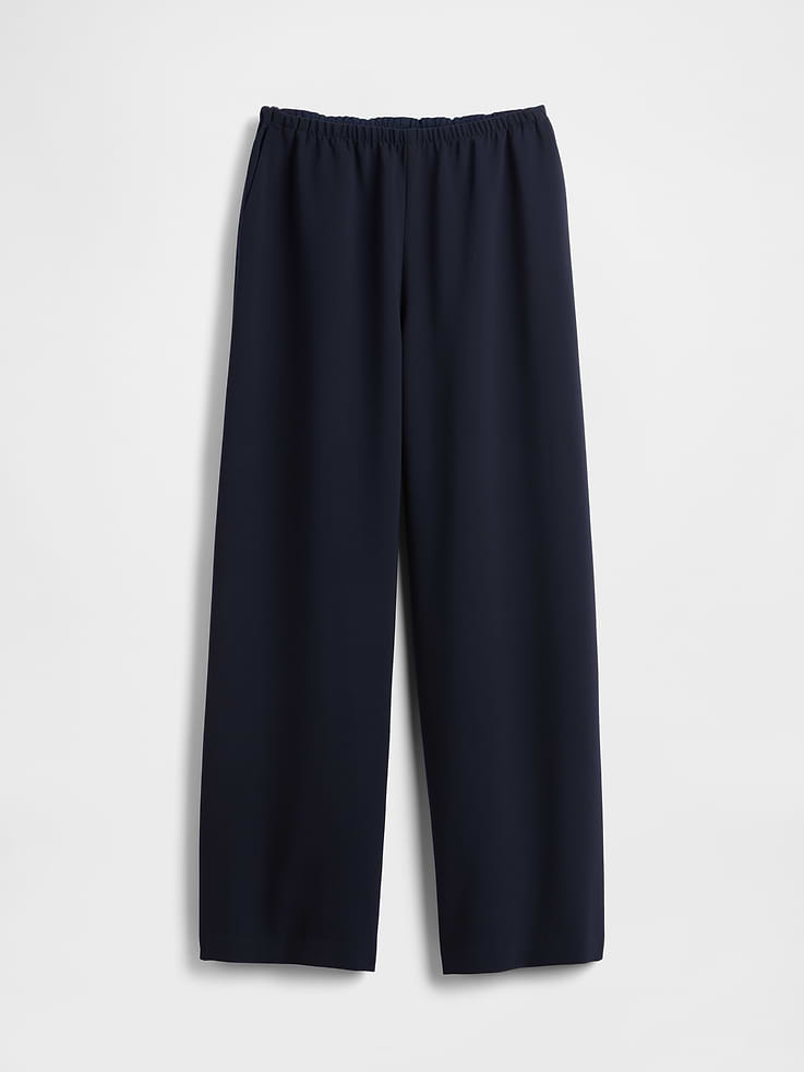 Image number 7 showing, Easy Wide-Leg Pants