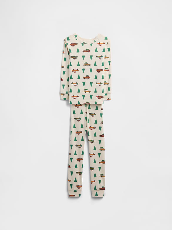 Kids & babyGap 100% Organic Cotton X-Mas Tree PJ Set