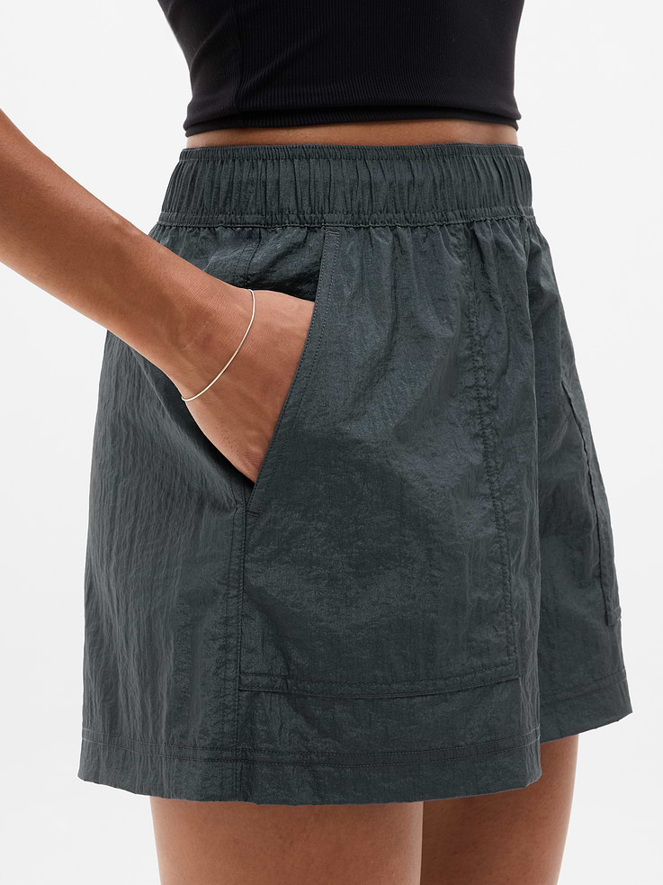 Image 5 of 8, Lunar Sheen Utility High Rise Short