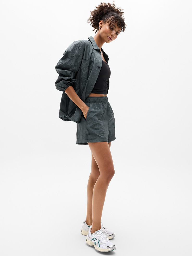 Image 2 of 8, Lunar Sheen Utility High Rise Short