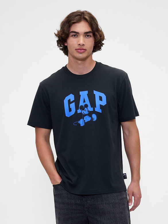 Gap × Disney Mickey Mouse Everyday Soft Relaxed Logo T-Shirt