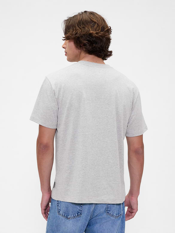 Gap × Disney Mickey Mouse Everyday Soft Relaxed Logo T-Shirt