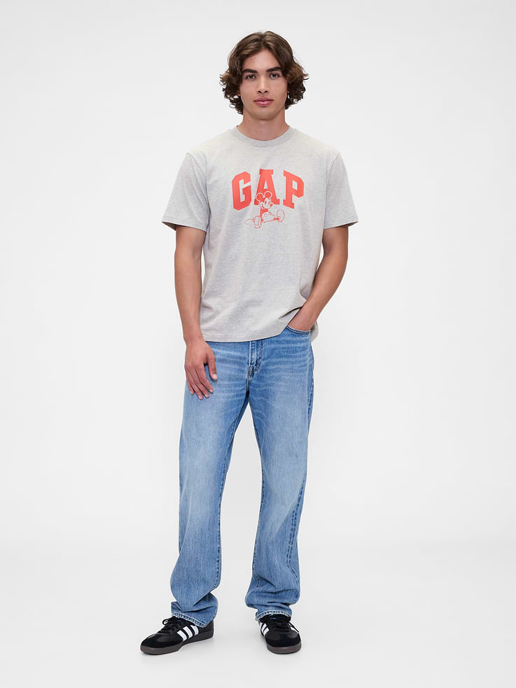 Image number 3 showing, Gap × Disney Mickey Mouse Everyday Soft Relaxed Logo T-Shirt