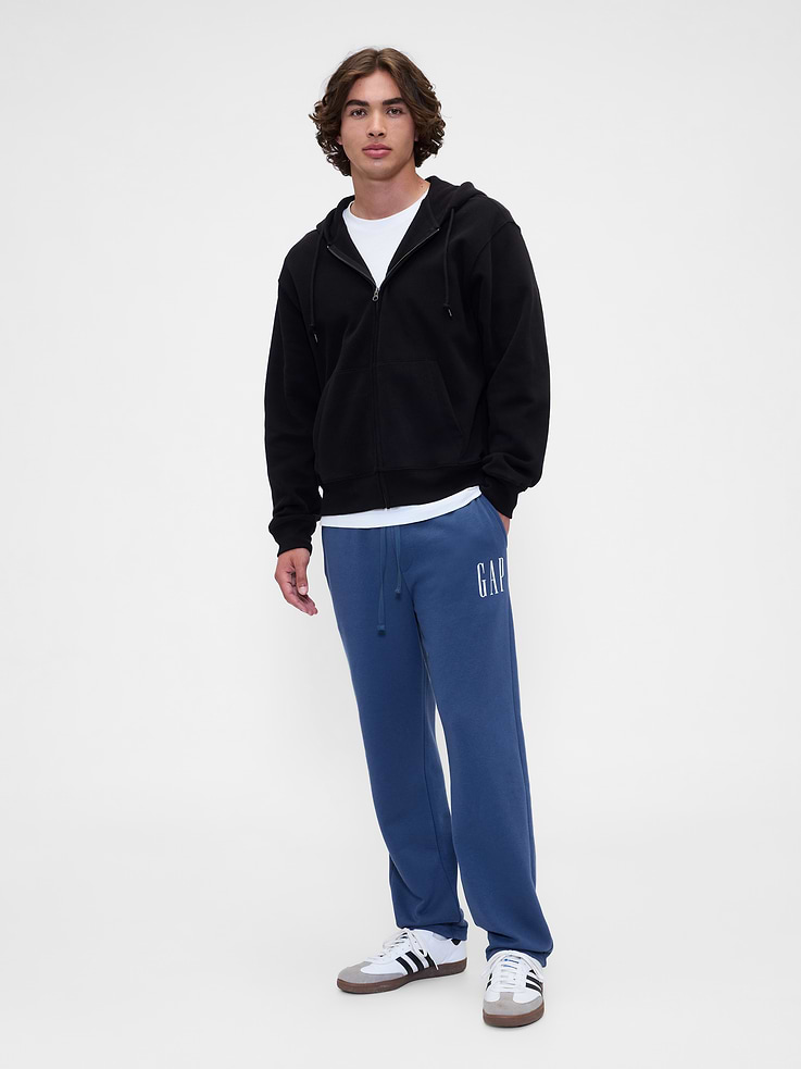 Image number 1 showing, Gap Logo Straight-Leg Sweatpants