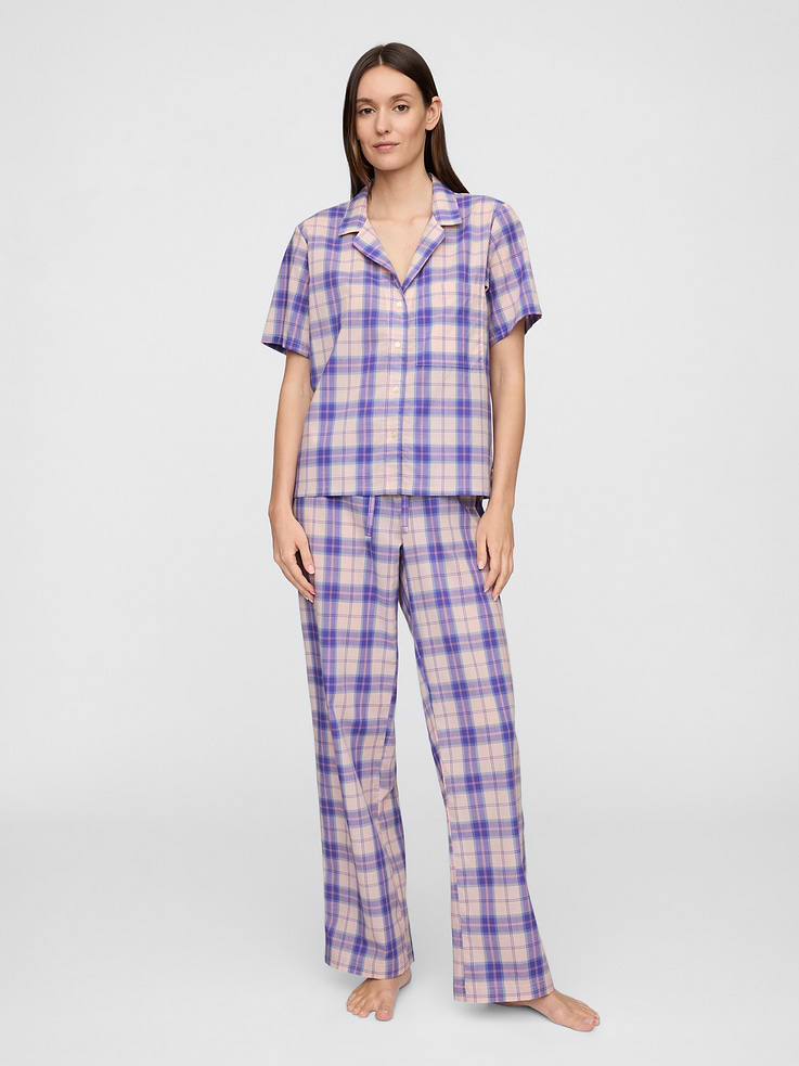 Image number 3 showing, Poplin PJ Shirt