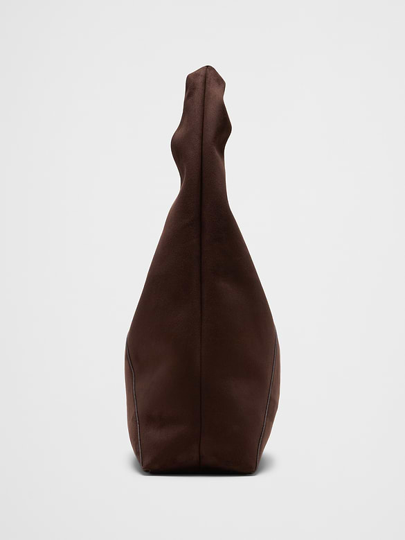 Vegan Leather Slouchy Tote