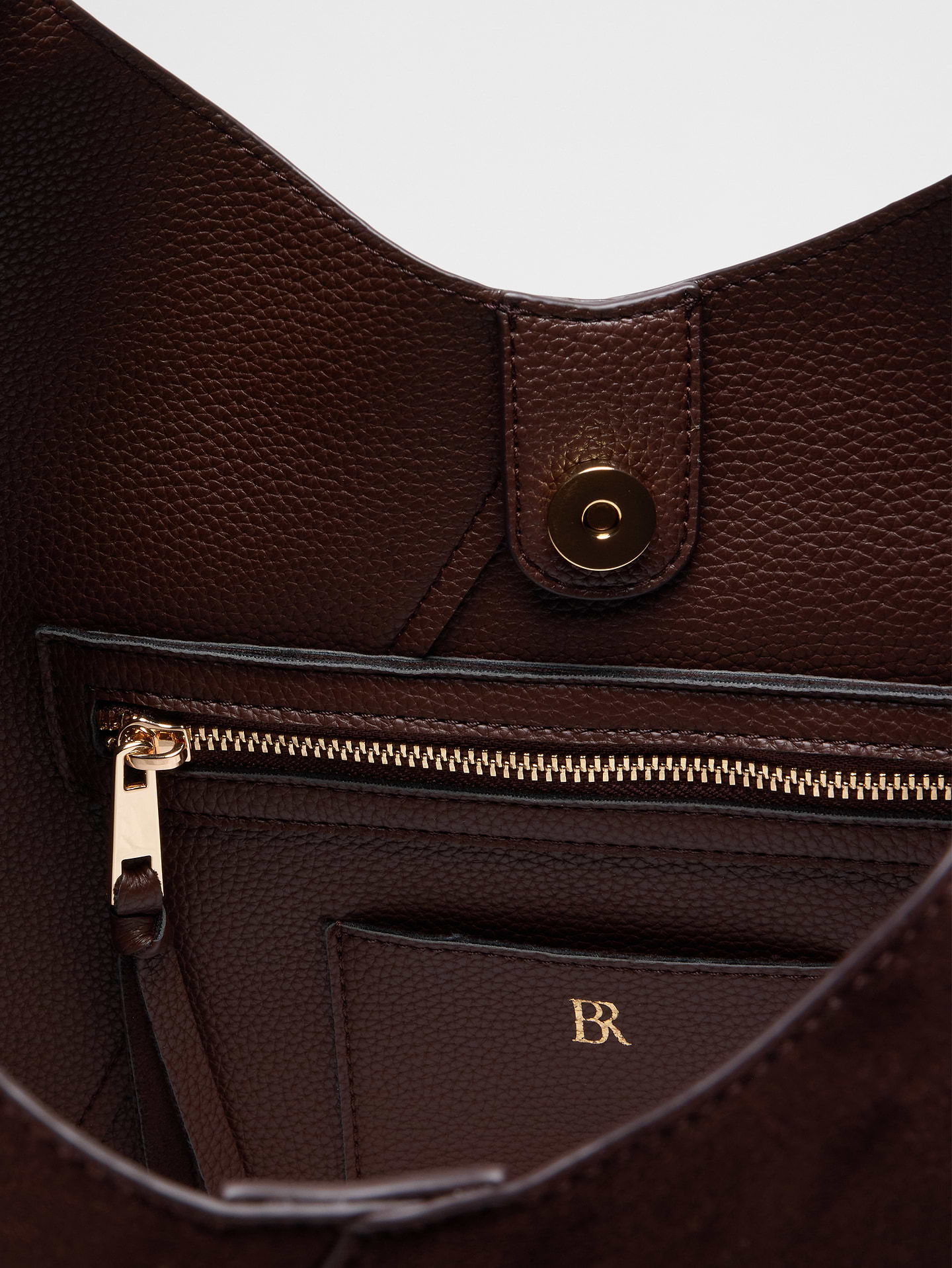 Image number 5 showing, Vegan Leather Slouchy Tote