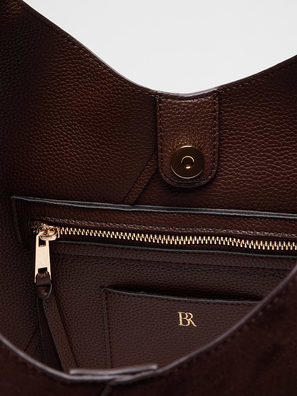 Vegan Leather Slouchy Tote