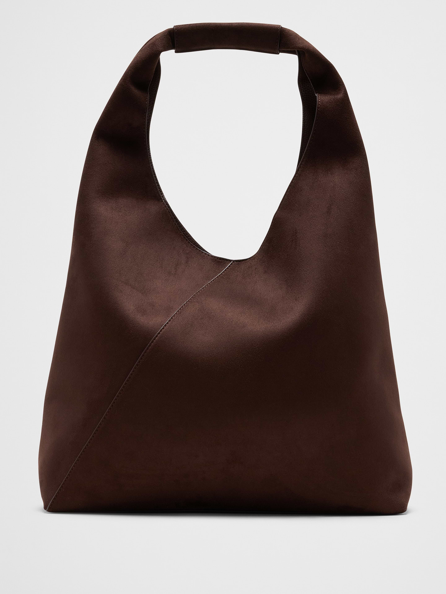 Image number 1 showing, Vegan Leather Slouchy Tote