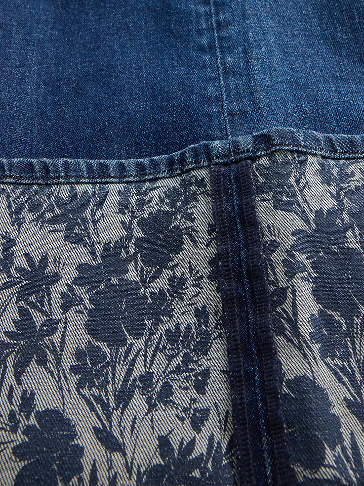 L'image numéro 8 présente Jean sportif à jambe large à taille haute