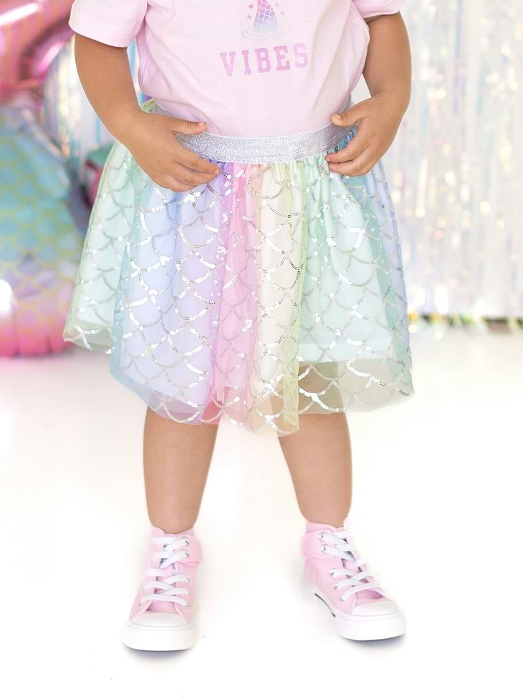 Image number 2 showing, Sweet Wink Rainbow Mermaid Tutu