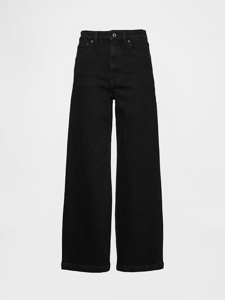 Image number 7 showing, Extra High Rise Stride Wide-Leg Jeans