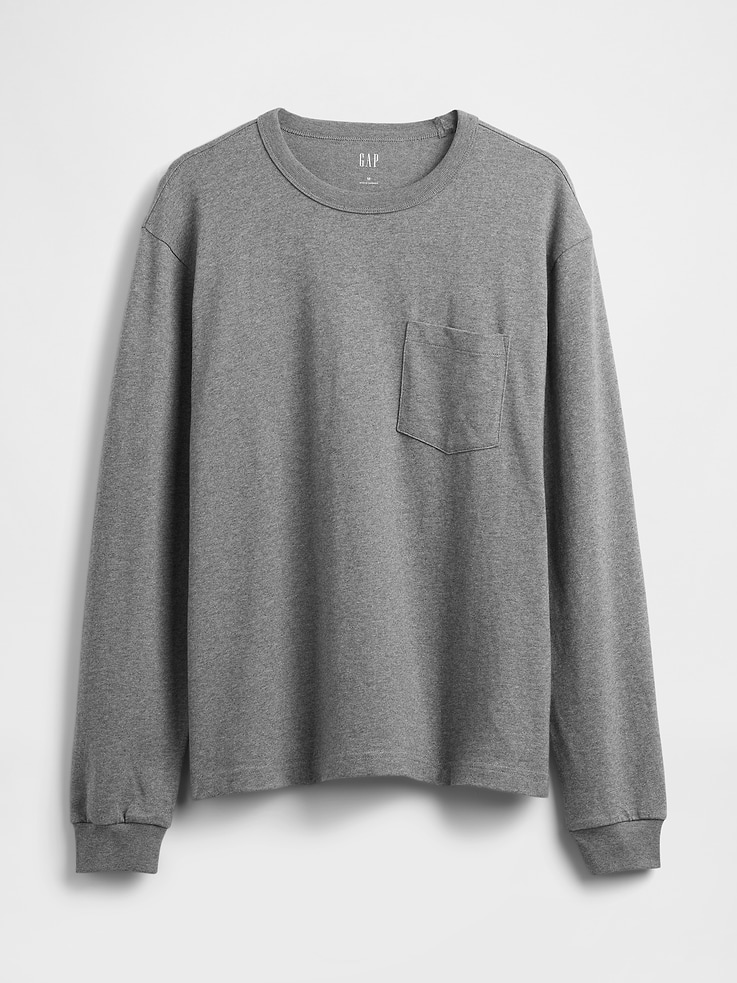 L'image numéro 5 présente T-shirt décontracté en tissu épais