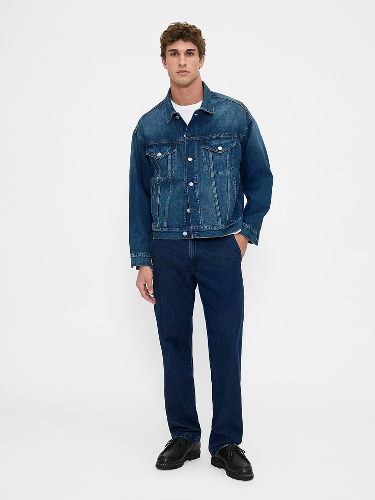 Image number 1 showing, Relaxed Straight Trouser Jeans