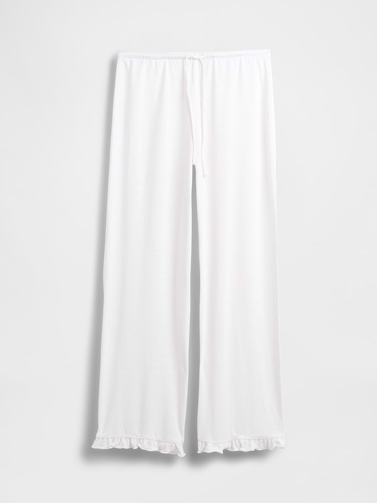 Image number 4 showing, Ruffle PJ Pants