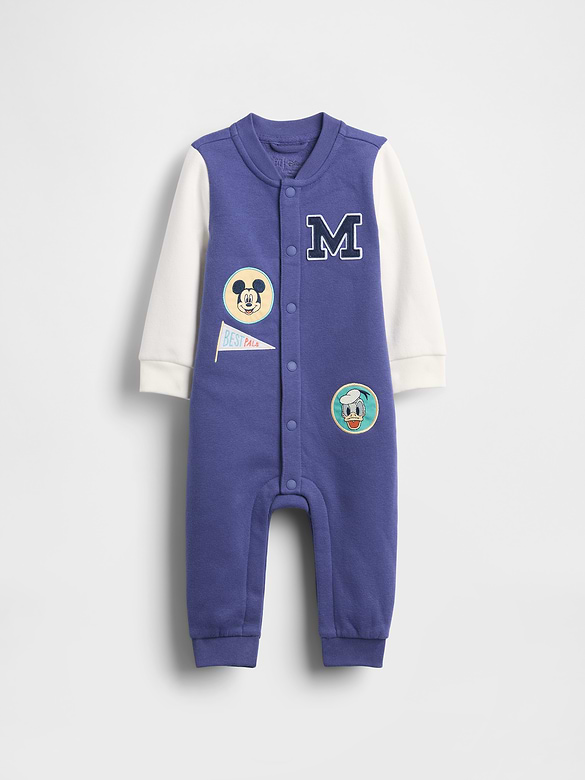Gap × Disney Baby VintageSoft Varsity One-Piece