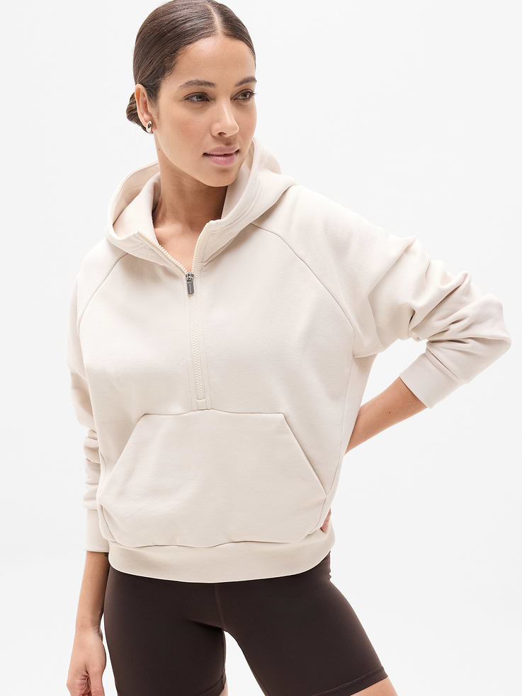 Image number 1 showing, Forever Fleece 1/2 Zip Hoodie