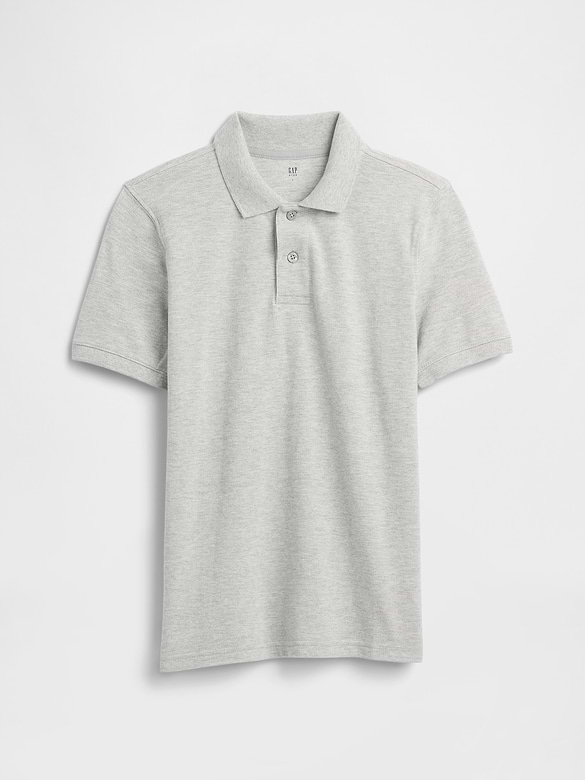 Kids Pique Polo Shirt