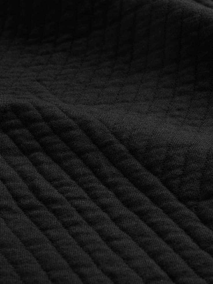 Image number 3 showing, GapFit Quilted Jacquard Half-Zip Pullover