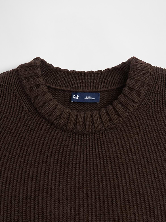 100% Cotton Oversized Sweater
