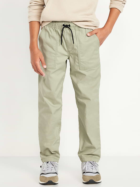 Pantalon utilitaire Tech effilé à taille élastique pour garçon