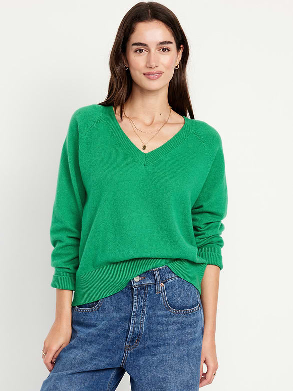 SoSoft Loose V-Neck Sweater