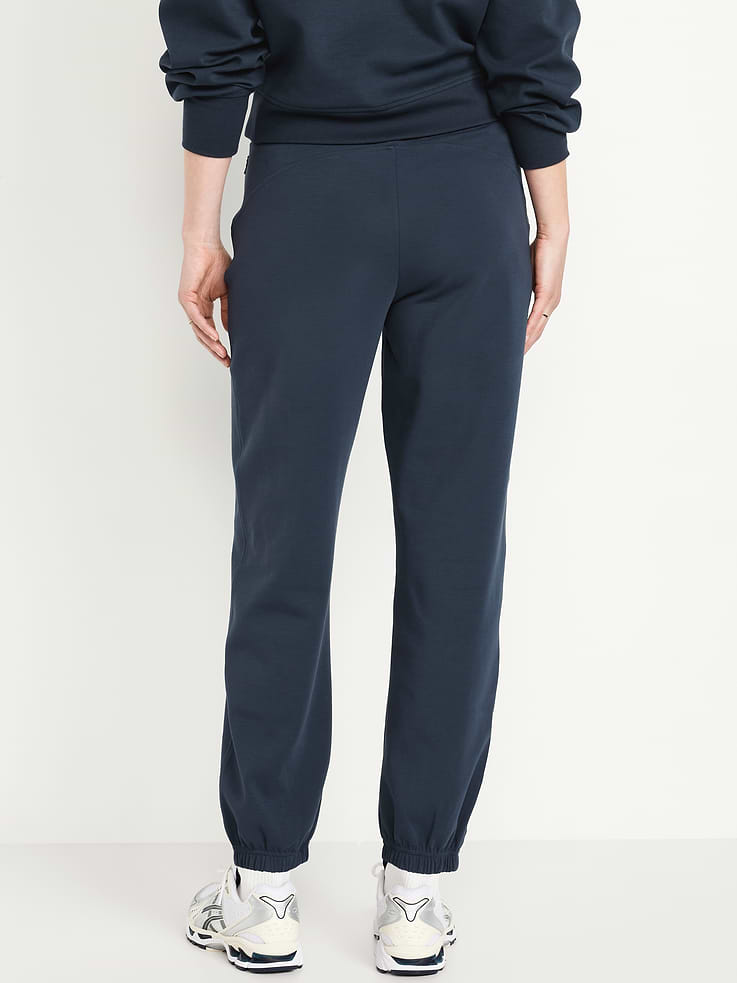 Image number 2 showing, High-Waisted Dynamic Fleece Sweatpants