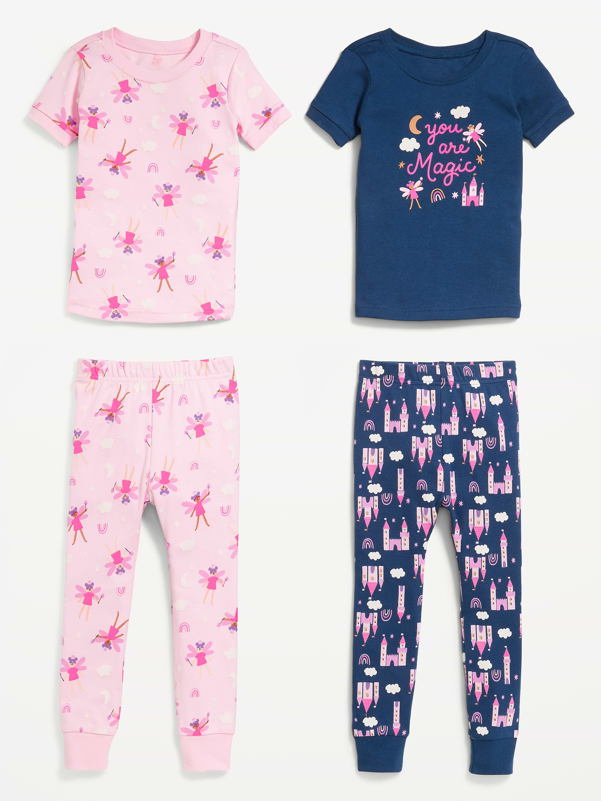 Image number 2 showing, Snug-Fit Graphic Pajama 4-Piece for Toddler & Baby