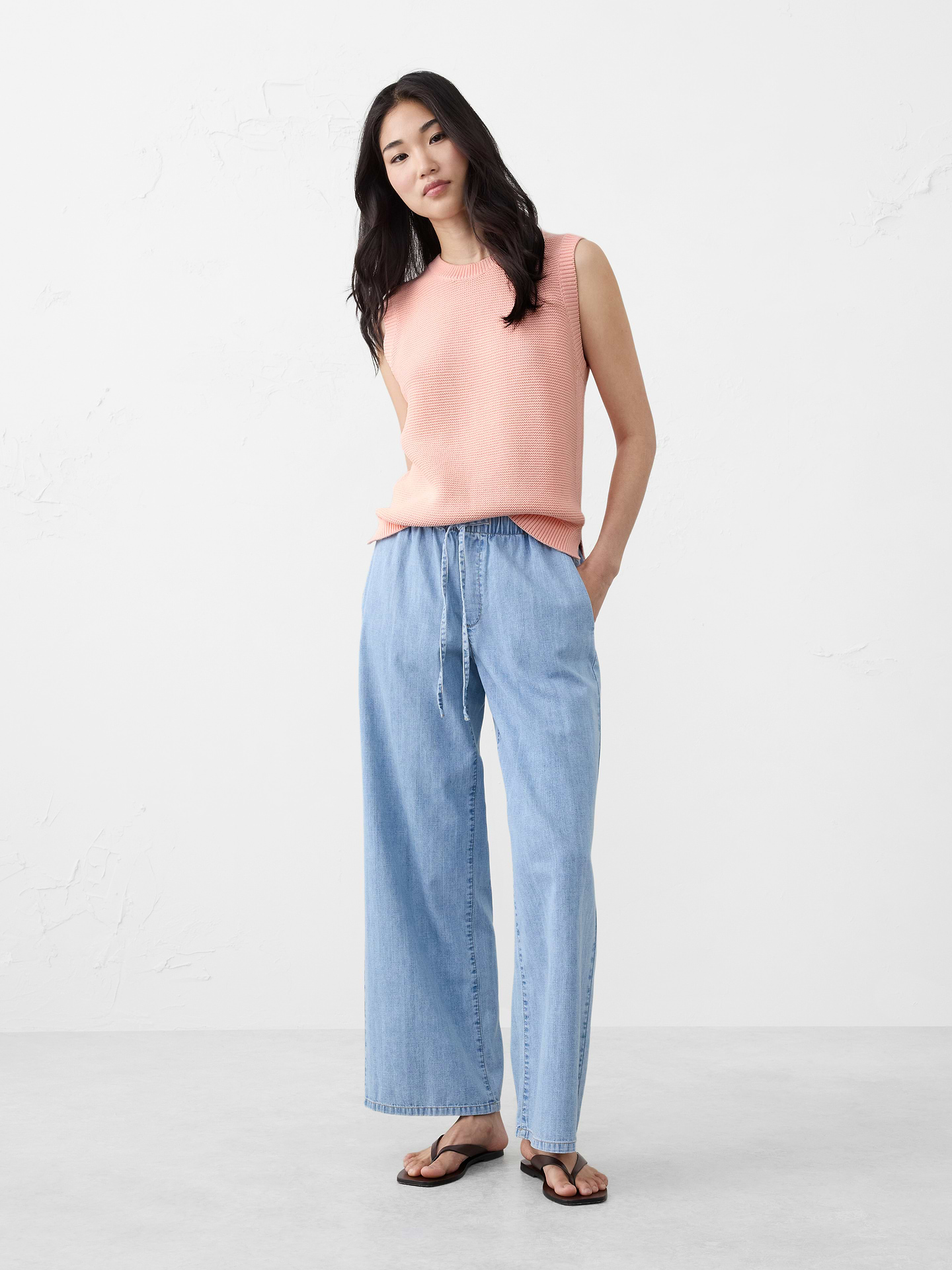 Image number 1 showing, Textured Sweater Tank