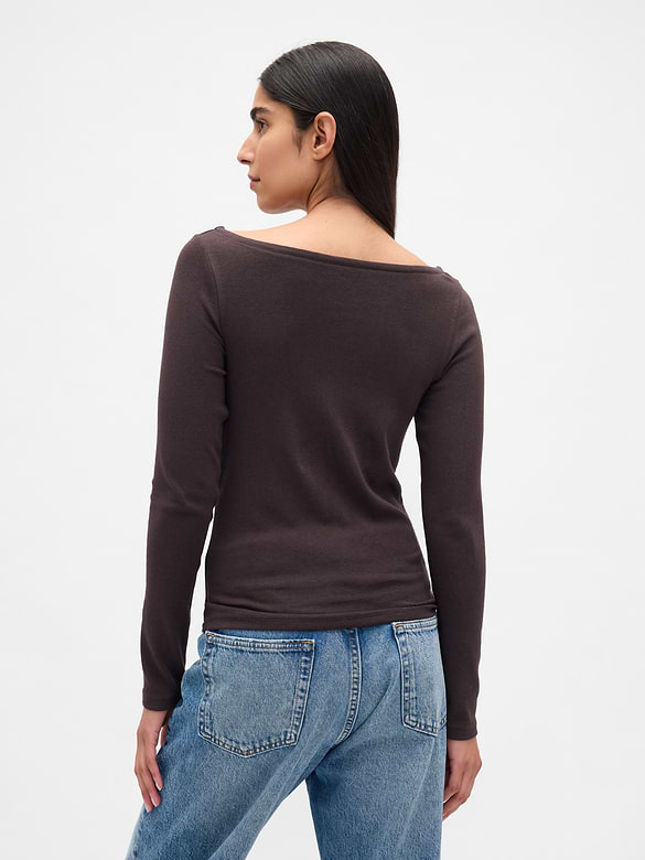 Modern Boatneck T-Shirt