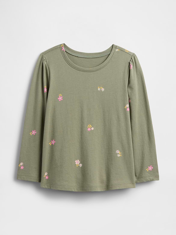 babyGap Puff Sleeve Crewneck T-Shirt