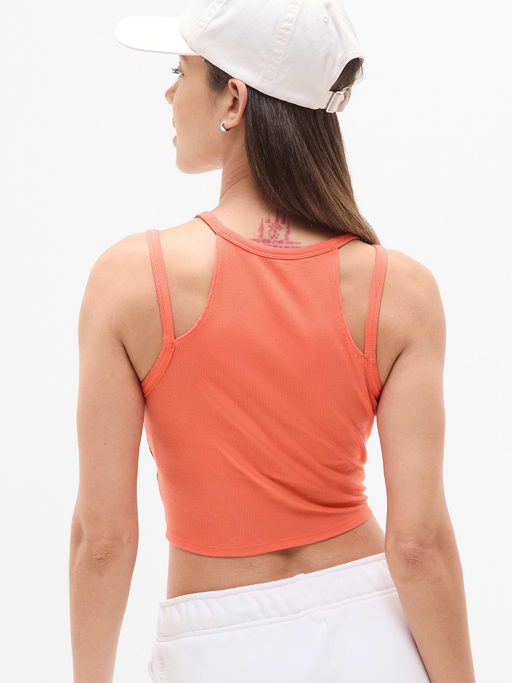Image number 3 showing, Signature Rib Double Strap Tank