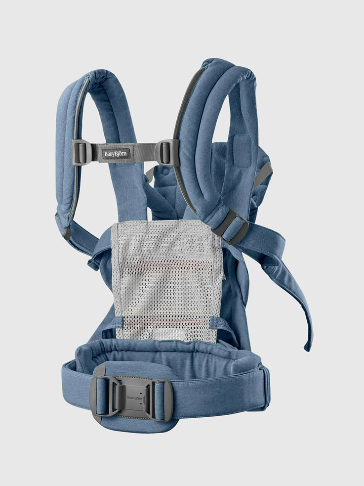 Image number 2 showing, BabyBjorn Woven Melange Baby Carrier Harmony