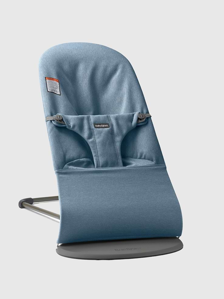 Image number 1 showing, BabyBjorn Woven Melange Baby Bouncer Bliss