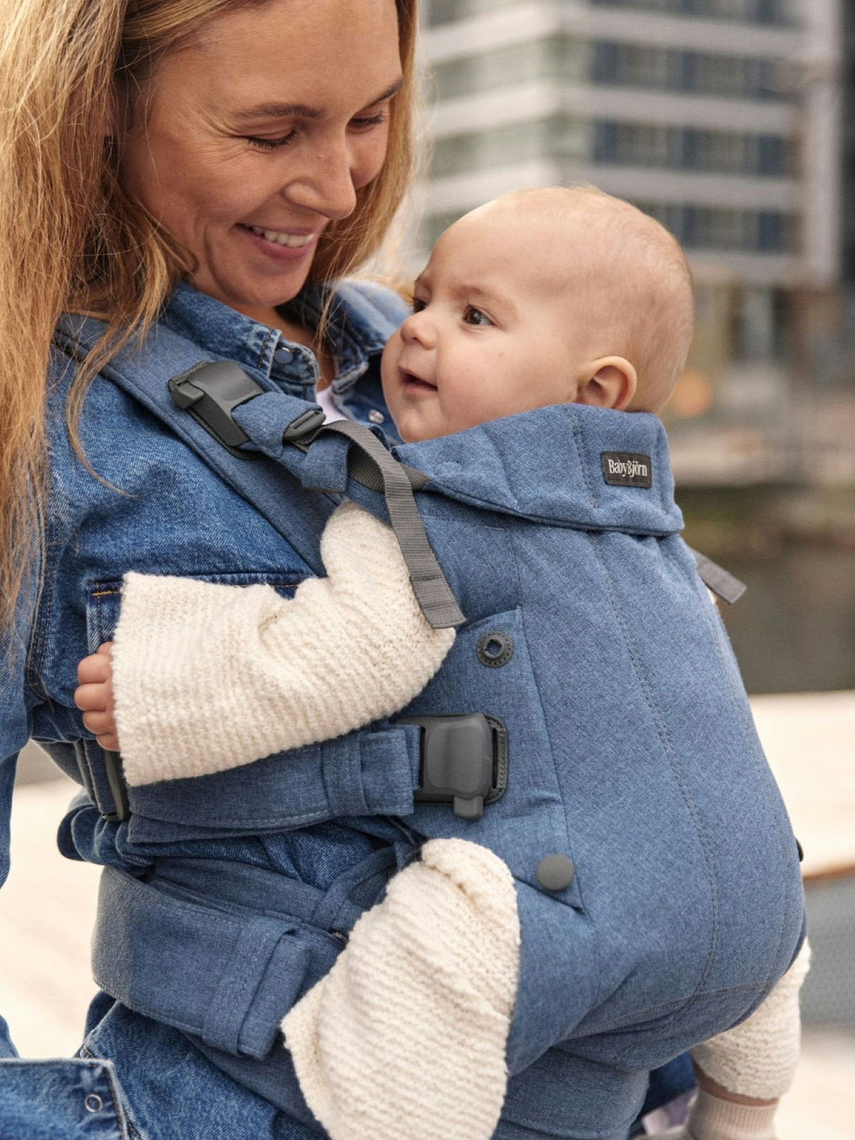 BabyBjorn Woven Melange Baby Carrier Harmony | Gap