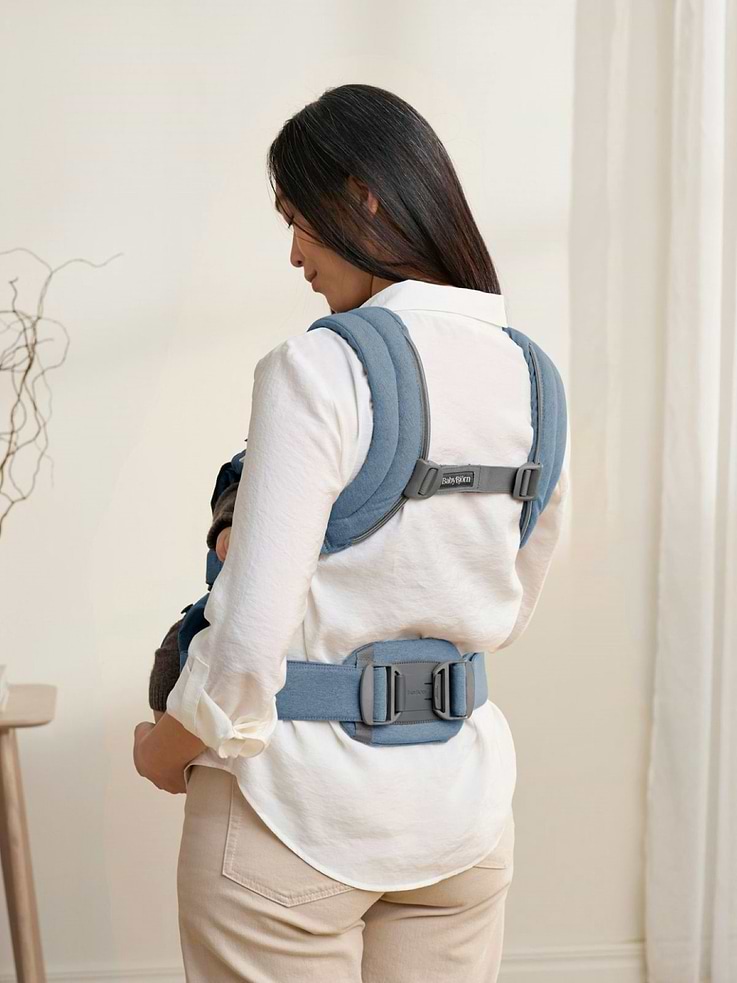 Image number 4 showing, BabyBjorn Woven Melange Baby Carrier Harmony