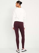 Image number 2 showing, High-Waisted Jersey Fashion Layering Leggings