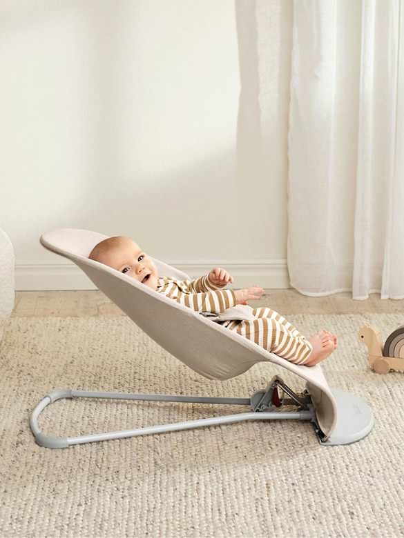 BabyBjorn Woven Melange Baby Bouncer Bliss