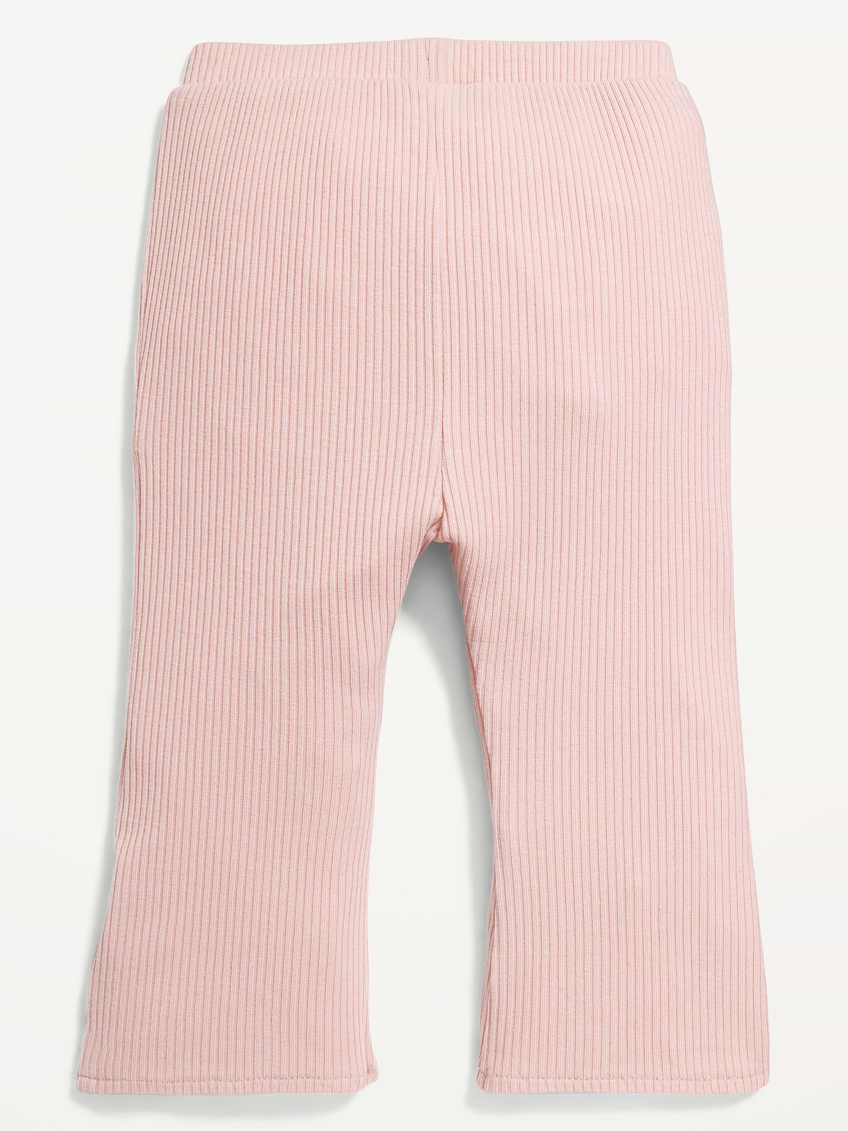 L'image numéro 2 présente Legging côtelé évasé pour toute-petite fille